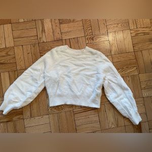 Aritzia fuzzy sweater